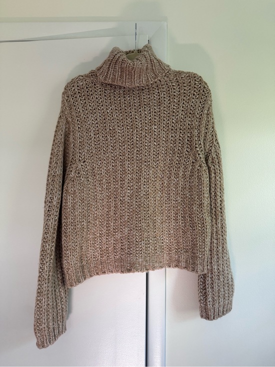 Jenni Kayne Sweaters - Jenni Kayne Hudson turtleneck camel marl size xs